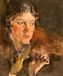 Портрет жены. 1920-е